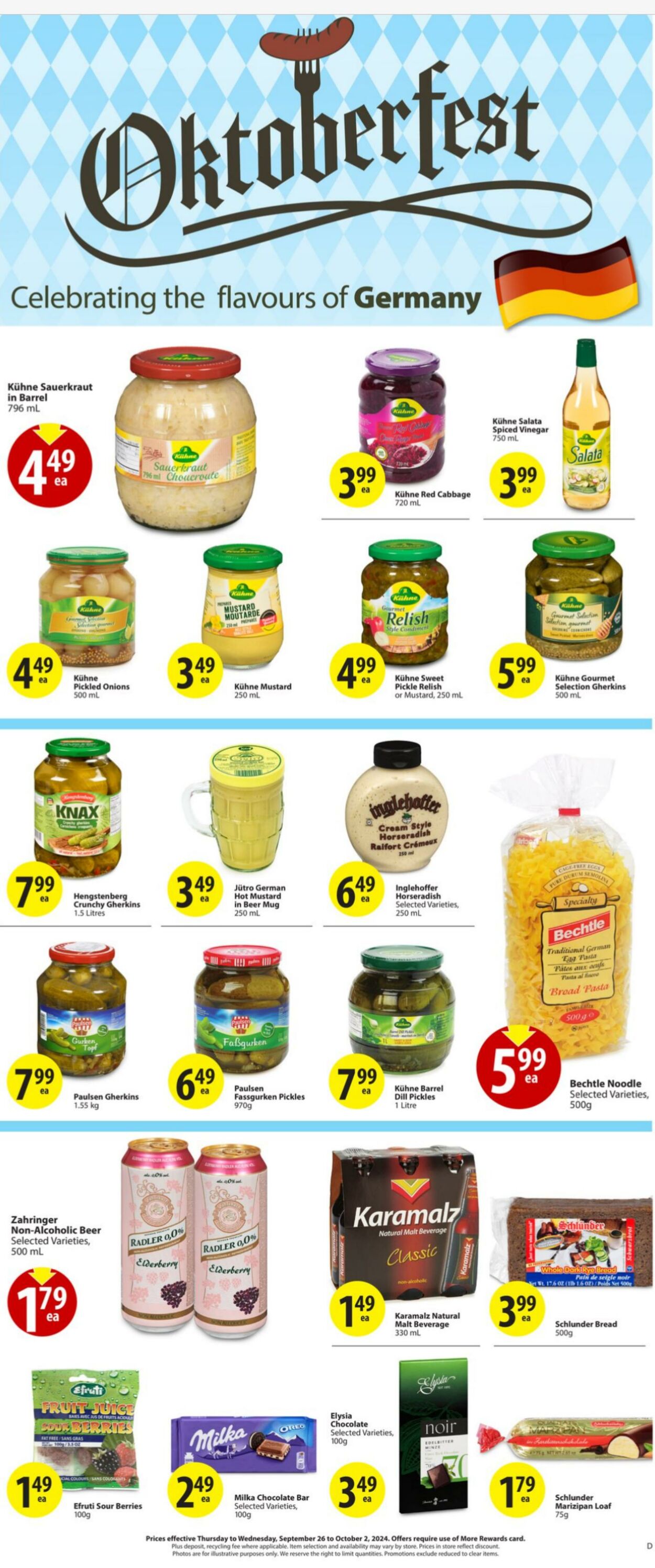 Flyer Save-On-Foods 26.09.2024 - 02.10.2024