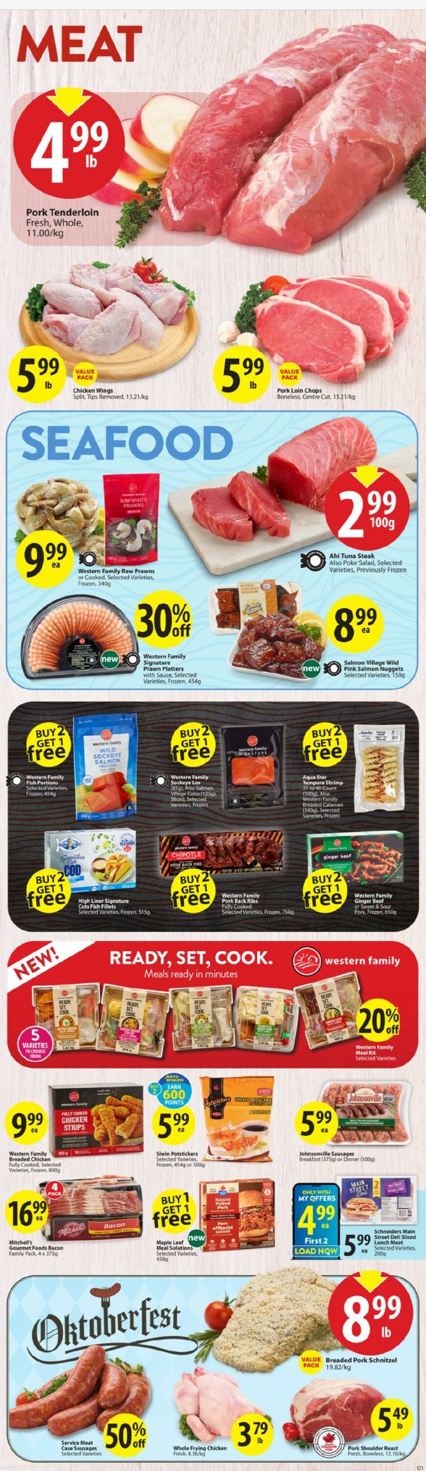 Flyer Save-On-Foods 26.09.2024 - 02.10.2024