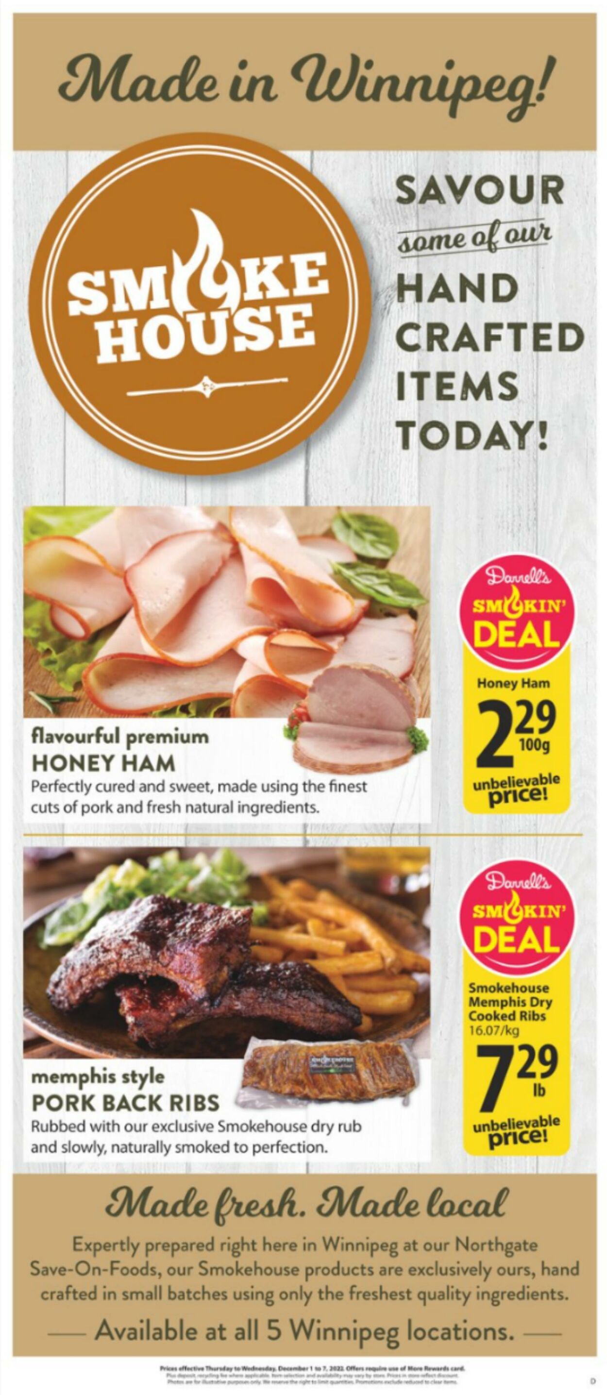 Flyer Save-On-Foods 01.12.2022 - 07.12.2022
