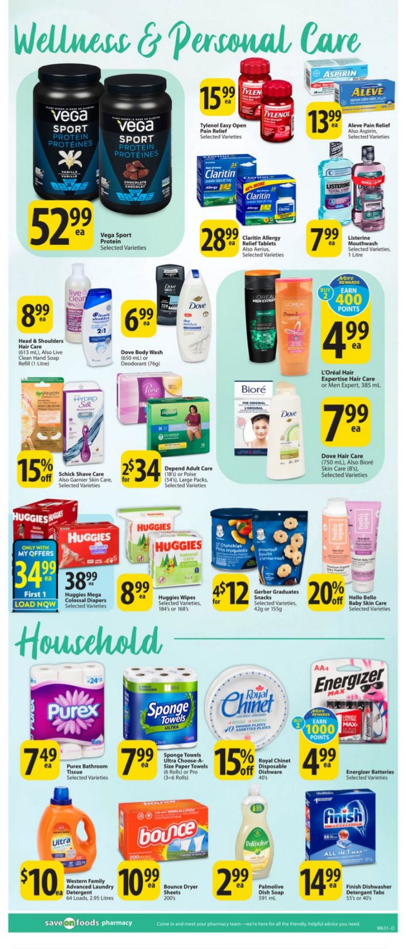 Flyer Save-On-Foods 03.08.2023 - 09.08.2023