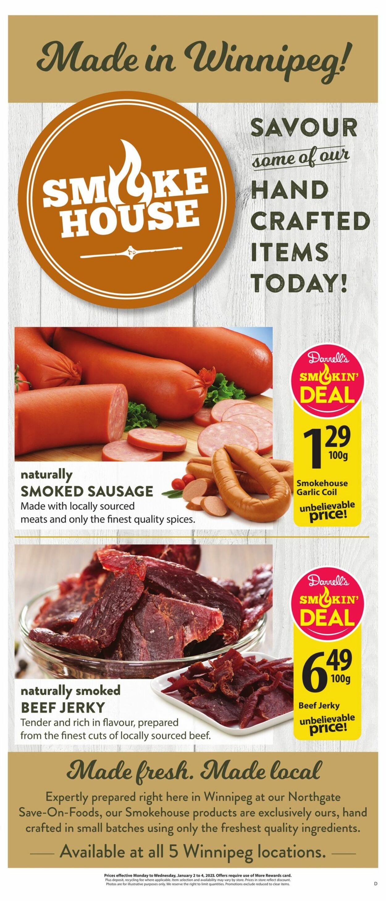 Flyer Save-On-Foods 02.01.2023 - 04.01.2023
