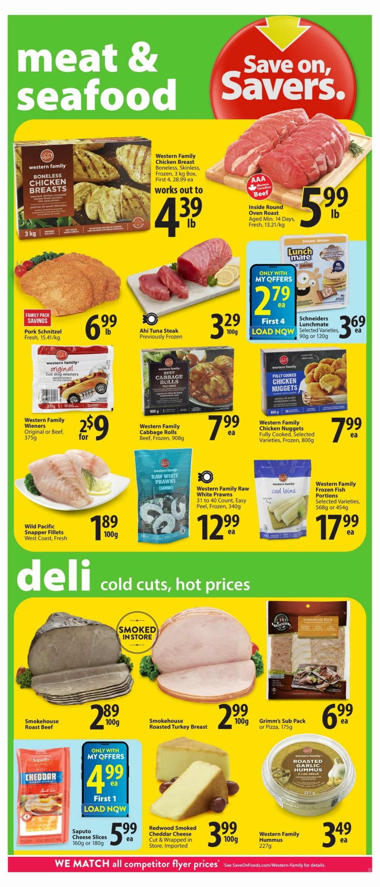 Flyer Save-On-Foods 02.01.2023 - 04.01.2023
