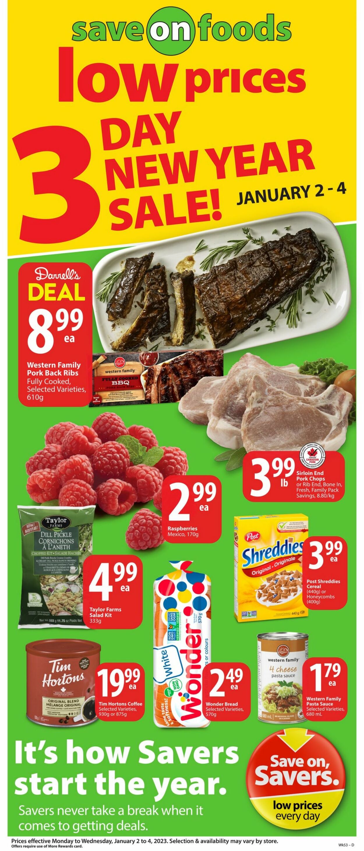 Flyer Save-On-Foods 02.01.2023-04.01.2023