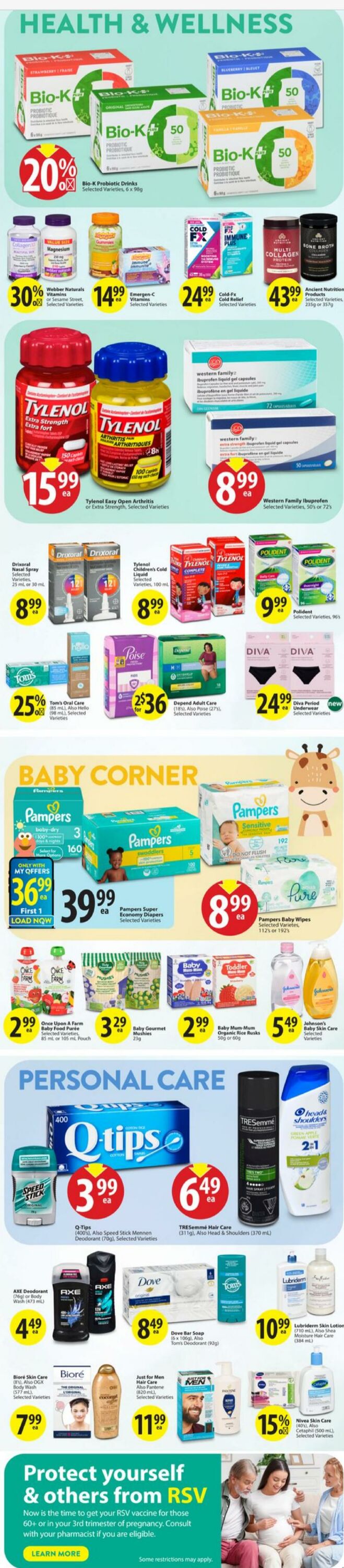 Flyer Save-On-Foods 03.10.2024 - 09.10.2024