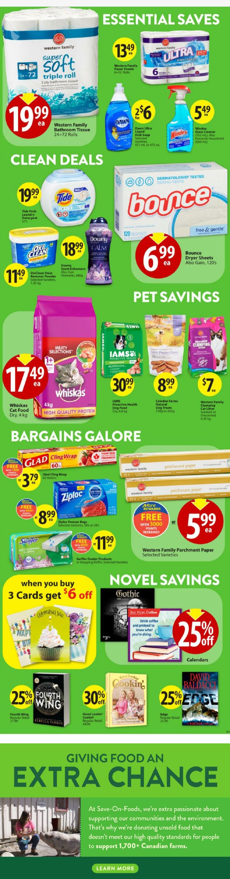 Flyer Save-On-Foods 03.10.2024 - 09.10.2024