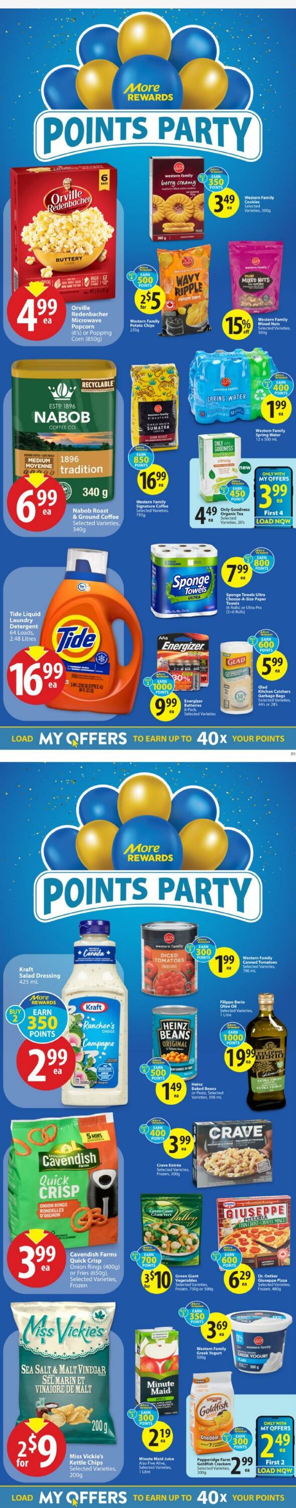 Flyer Save-On-Foods 03.10.2024 - 09.10.2024