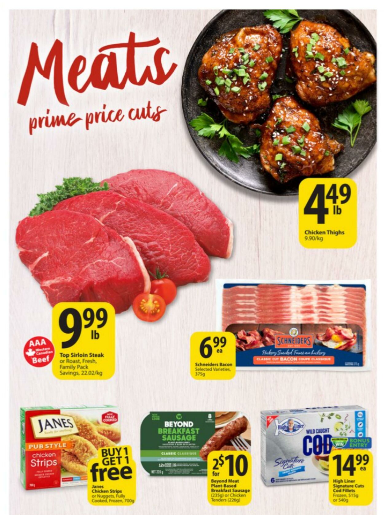 Flyer Save-On-Foods 04.01.2024 - 10.01.2024