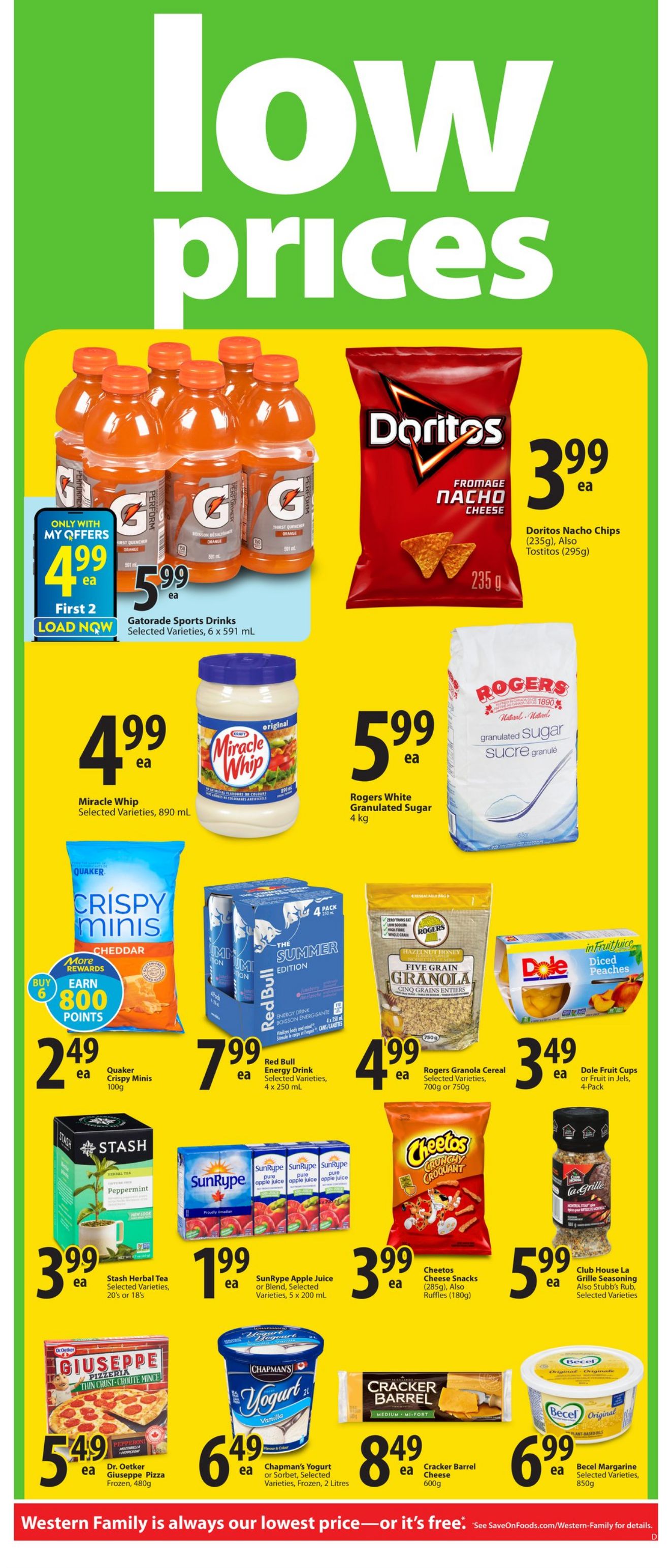 Flyer Save-On-Foods 04.05.2023 - 10.05.2023