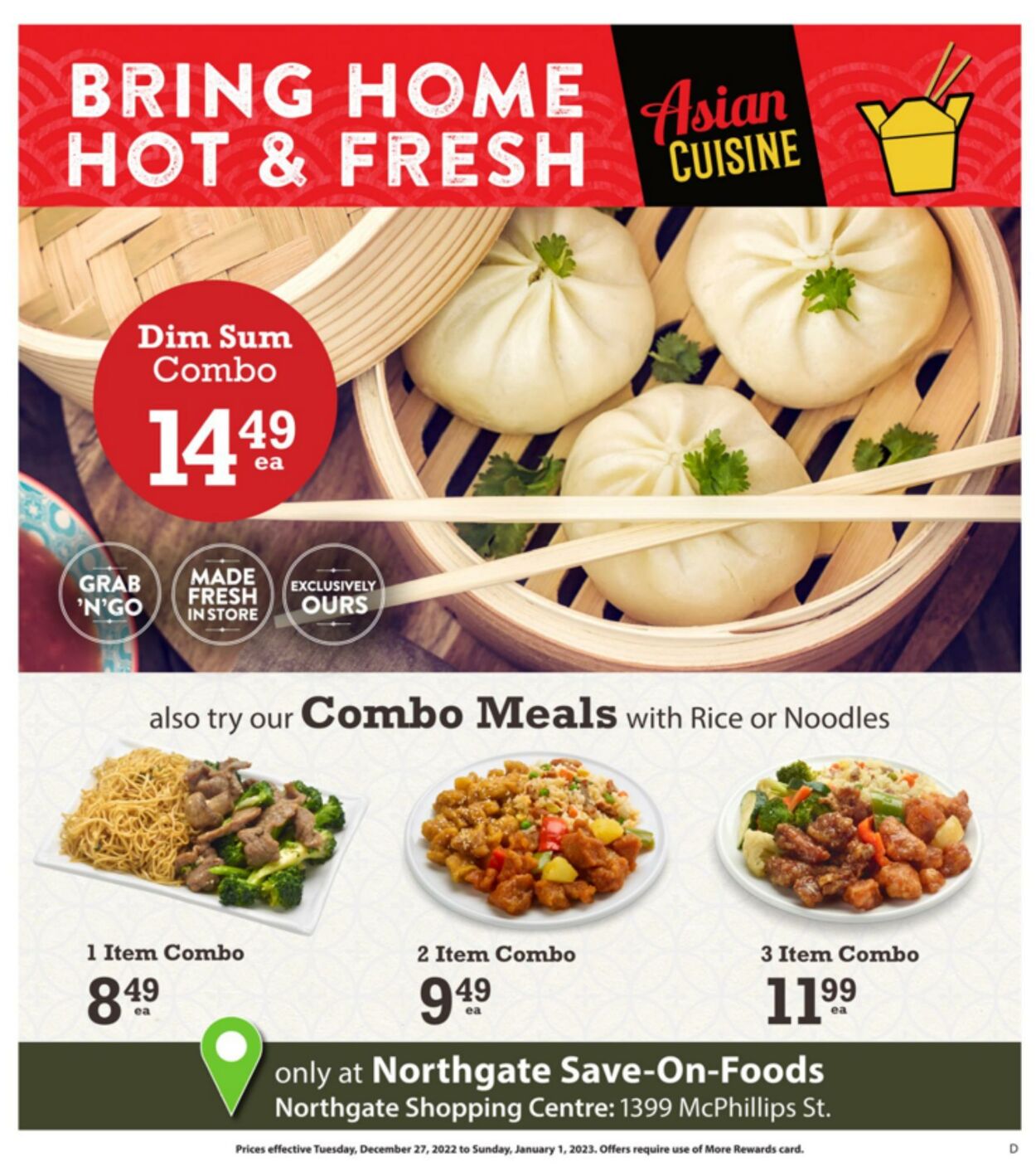 Flyer Save-On-Foods 27.12.2022 - 01.01.2023