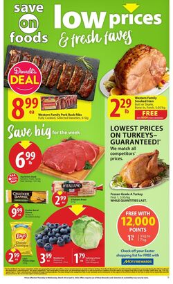 Flyer Save-On-Foods 25.05.2023 - 31.05.2023