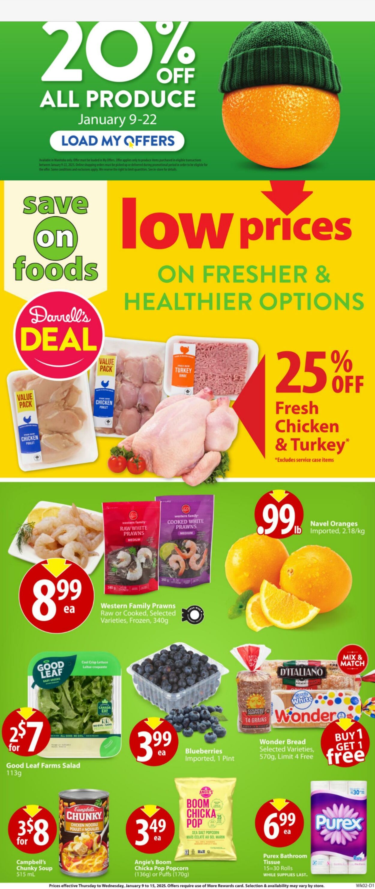 Flyer Save-On-Foods 09.01.2025 - 15.01.2025