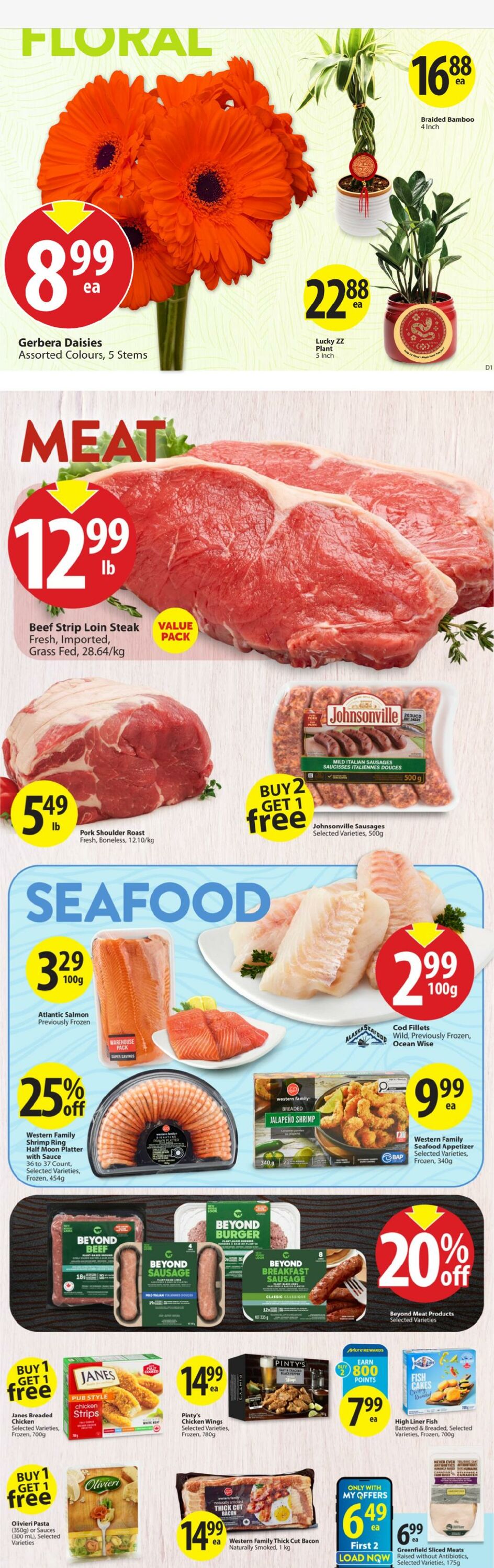 Flyer Save-On-Foods 09.01.2025 - 15.01.2025