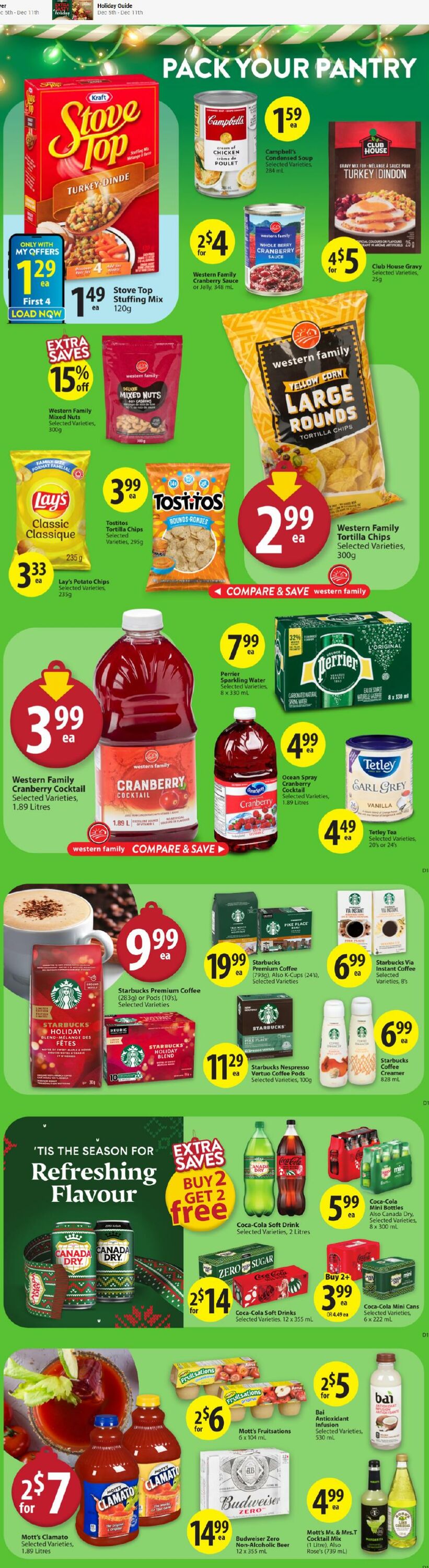 Flyer Save-On-Foods 11.12.2024 - 18.12.2024