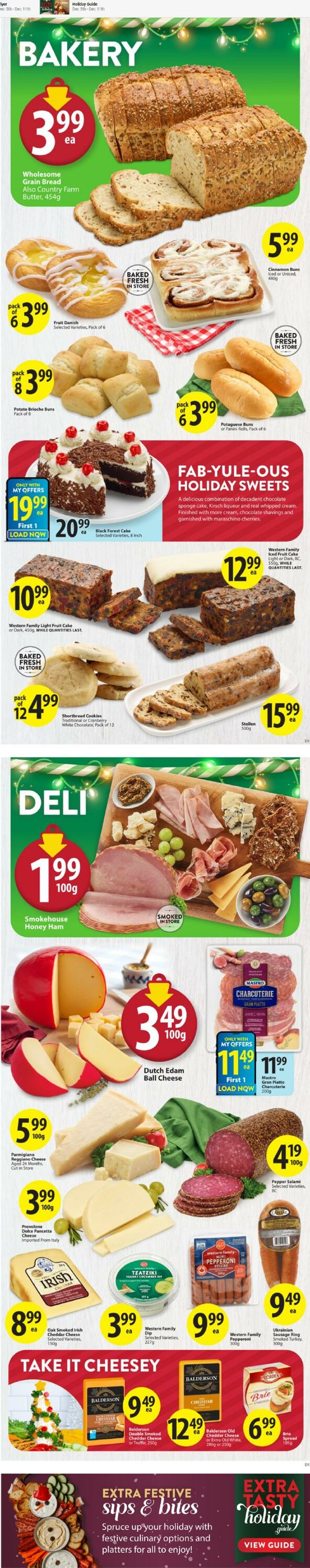 Flyer Save-On-Foods 11.12.2024 - 18.12.2024