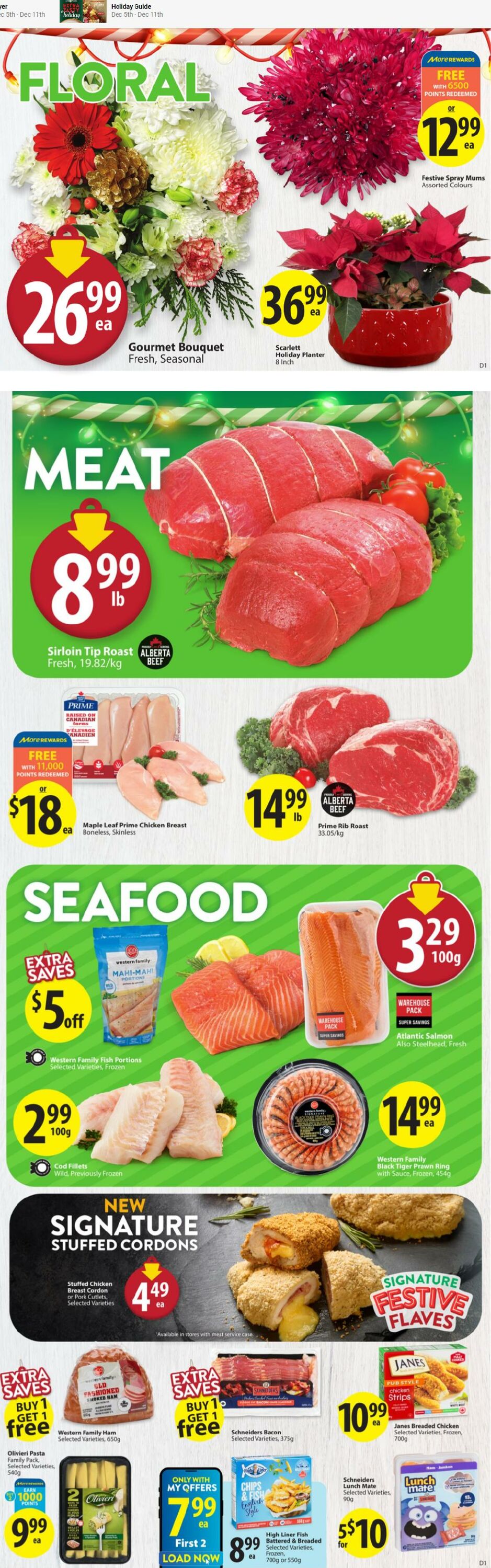 Flyer Save-On-Foods 11.12.2024 - 18.12.2024