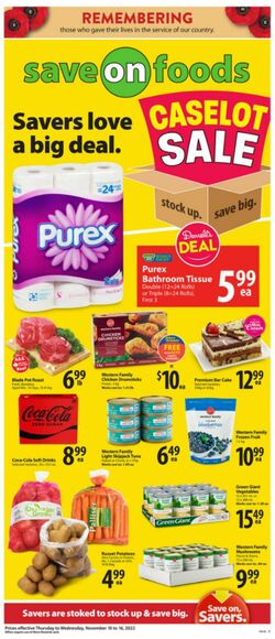 Flyer Save-On-Foods 10.11.2022-16.11.2022