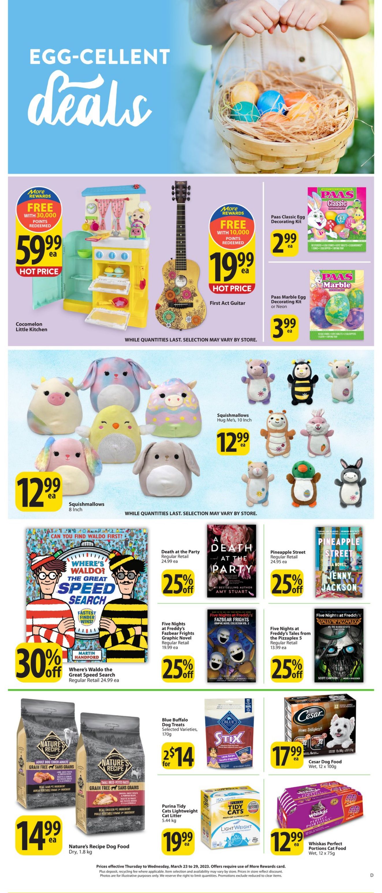 Flyer Save-On-Foods 23.03.2023 - 29.03.2023