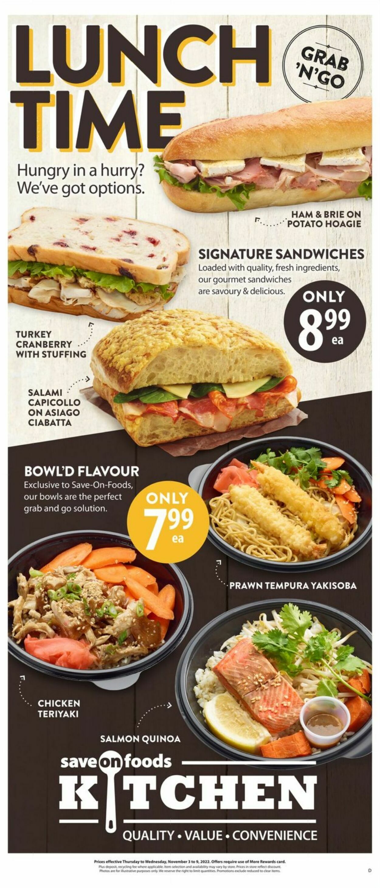 Flyer Save-On-Foods 03.11.2022 - 09.11.2022