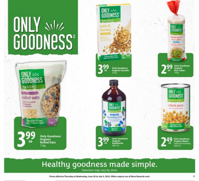 Flyer Save-On-Foods 29.06.2023 - 05.07.2023