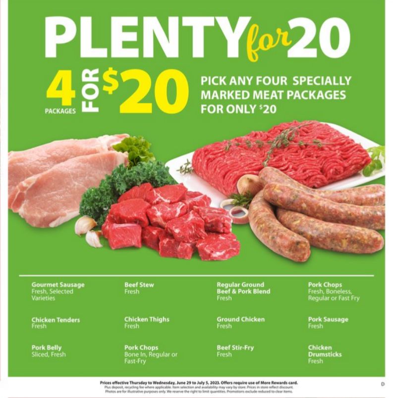 Flyer Save-On-Foods 29.06.2023 - 05.07.2023