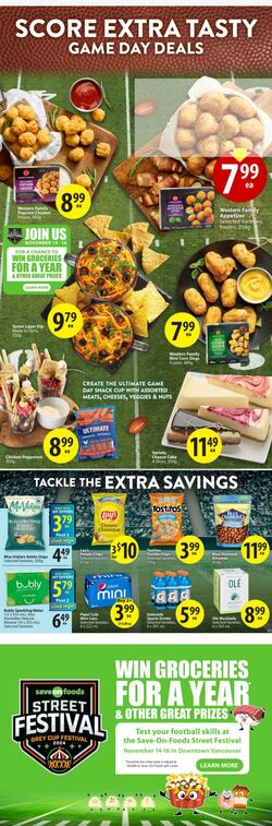 Flyer Save-On-Foods 27.10.2022 - 02.11.2022