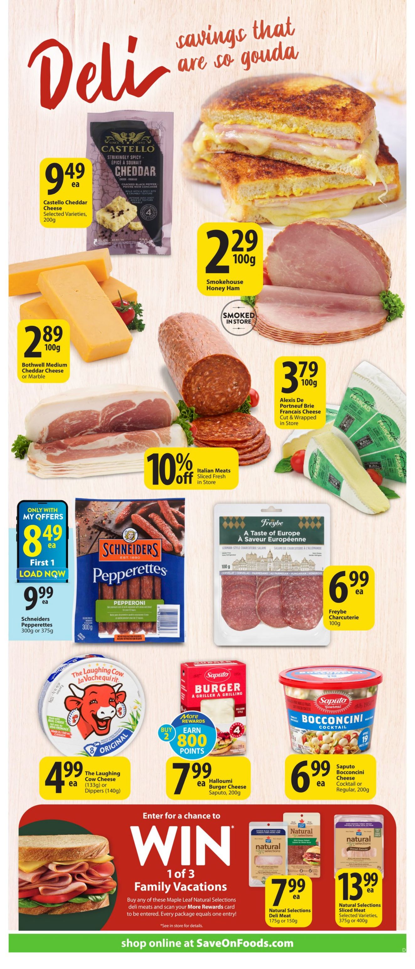 Flyer Save-On-Foods 08.06.2023 - 14.06.2023