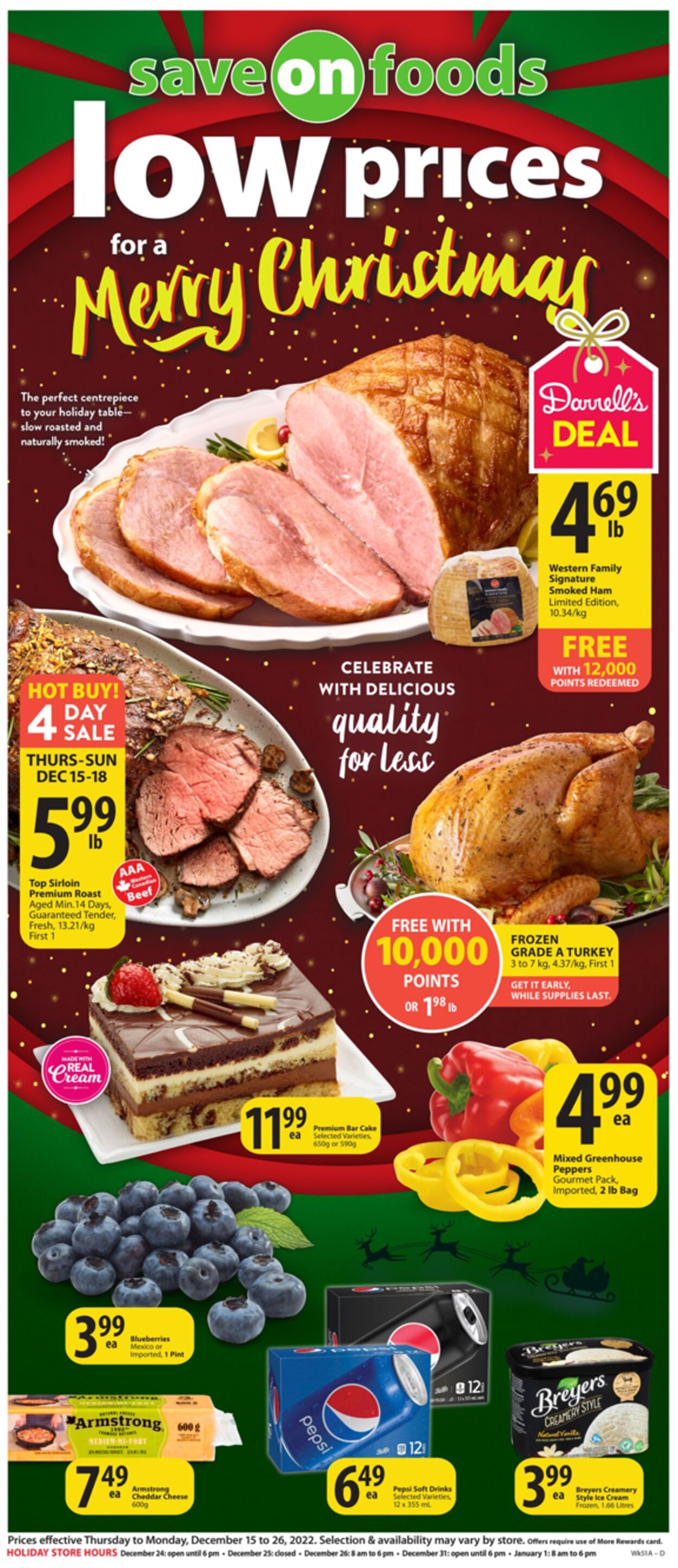 Flyer Save-On-Foods 15.12.2022 - 26.12.2022