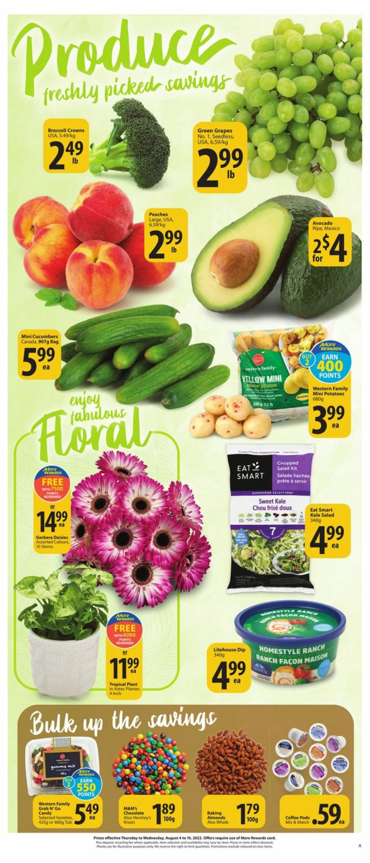 Flyer Save-On-Foods 04.08.2022 - 10.08.2022
