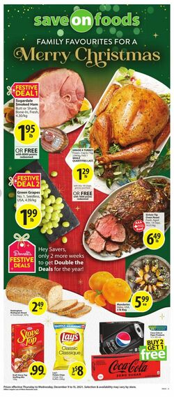  Save-On-Foods Flyer - Dec 09 to Dec 15
