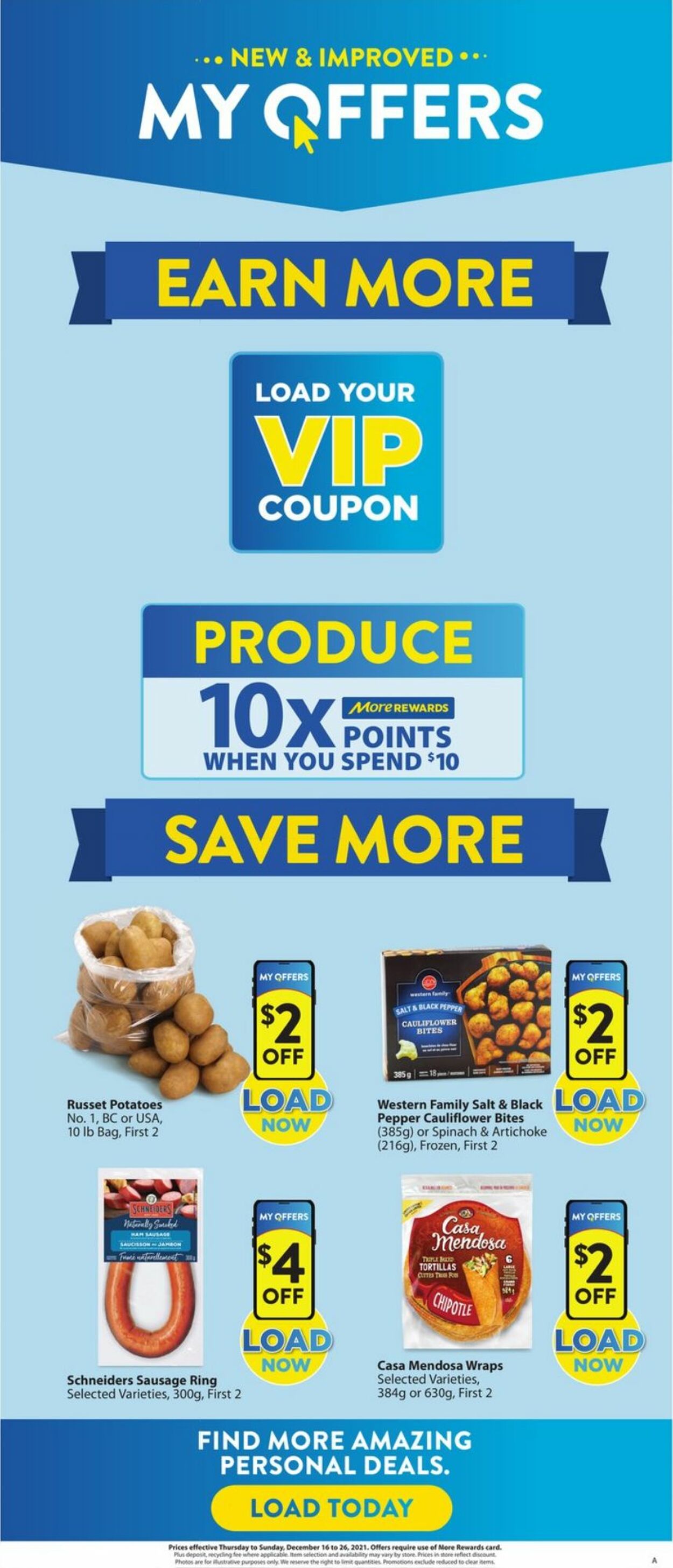 Flyer Save-On-Foods 16.12.2021 - 26.12.2021