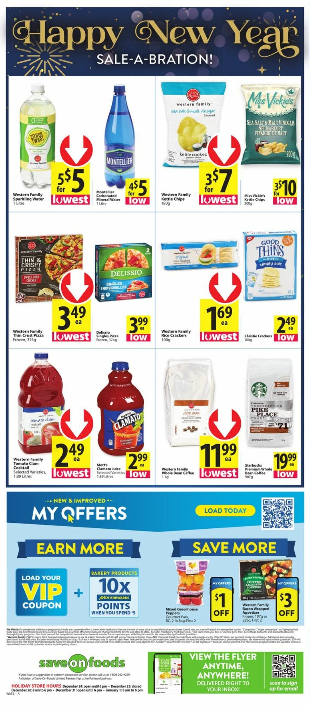 Flyer Save-On-Foods 27.12.2021 - 02.01.2022