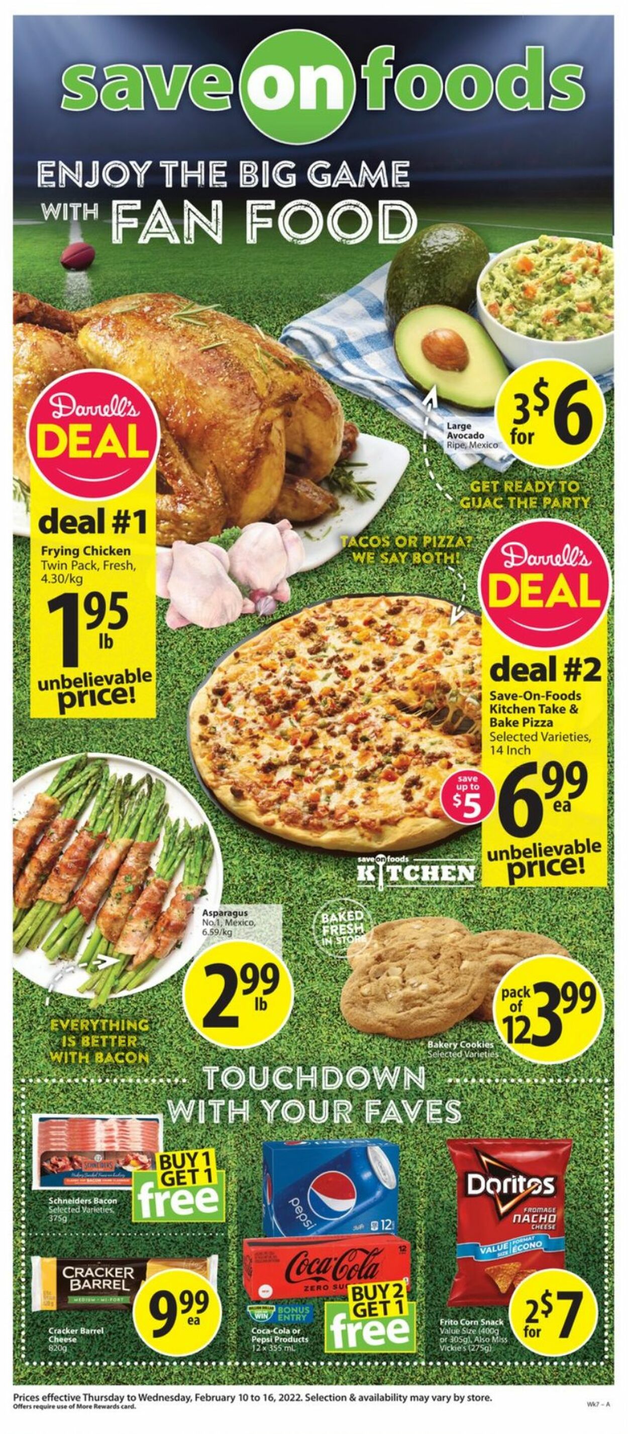 Flyer Save-On-Foods 10.02.2022 - 16.02.2022