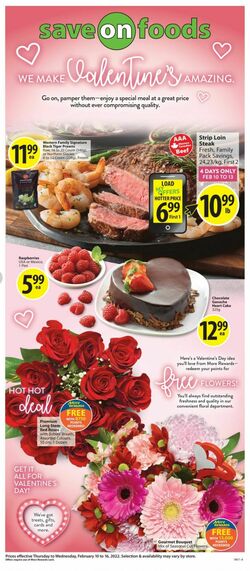 Flyer Save-On-Foods 10.02.2022-16.02.2022