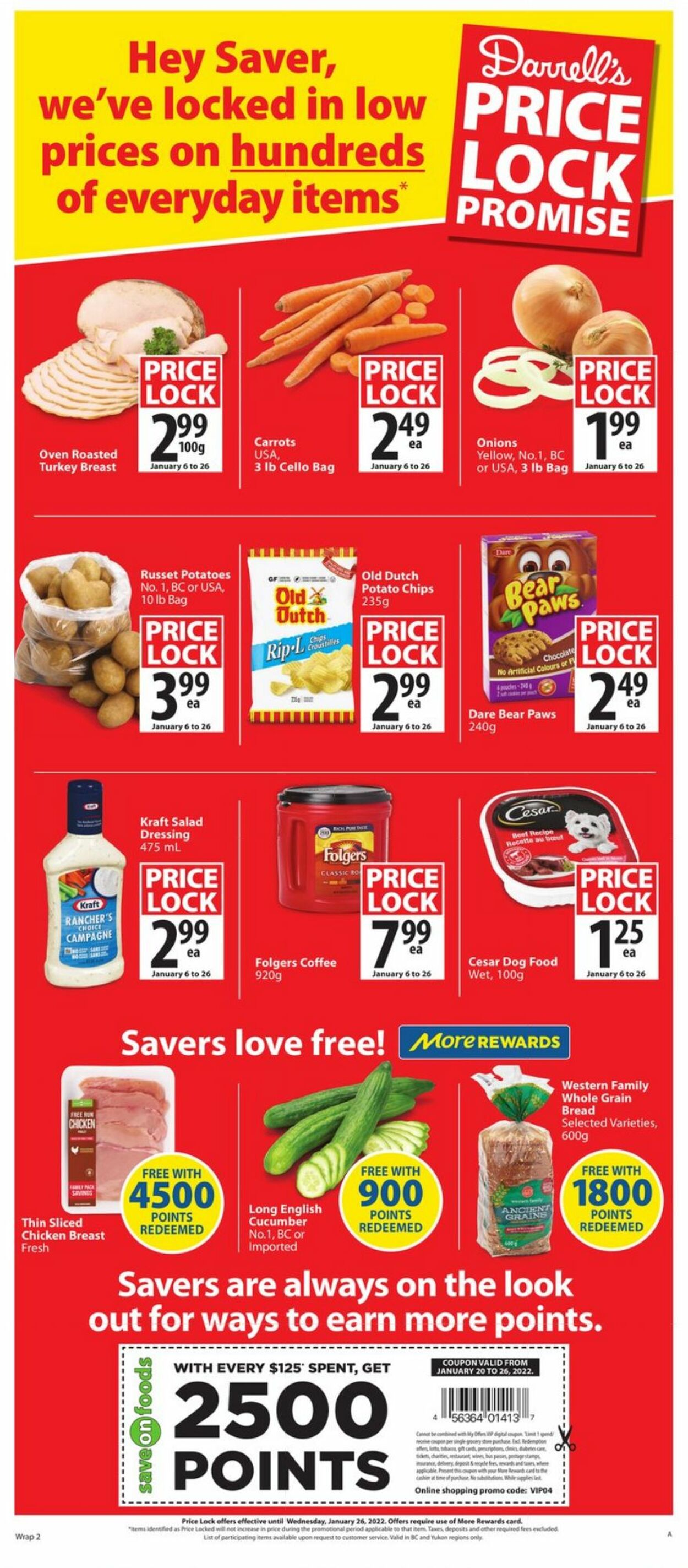 Flyer Save-On-Foods 20.01.2022 - 26.01.2022