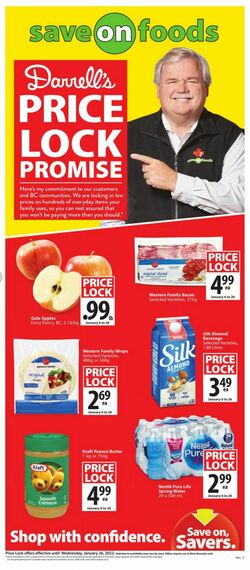  Save-On-Foods Flyer - Jan 20 to Jan 26
