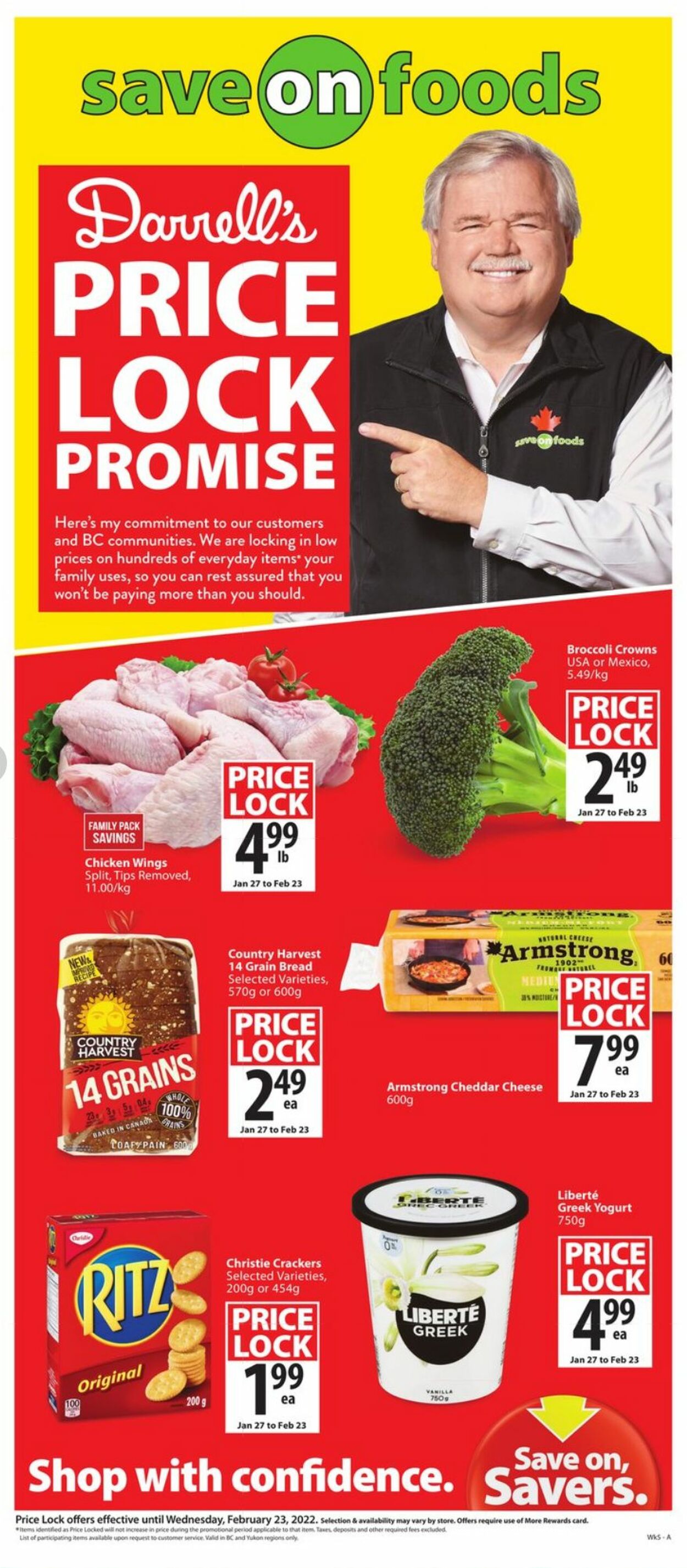 Flyer Save-On-Foods 27.01.2022 - 02.02.2022