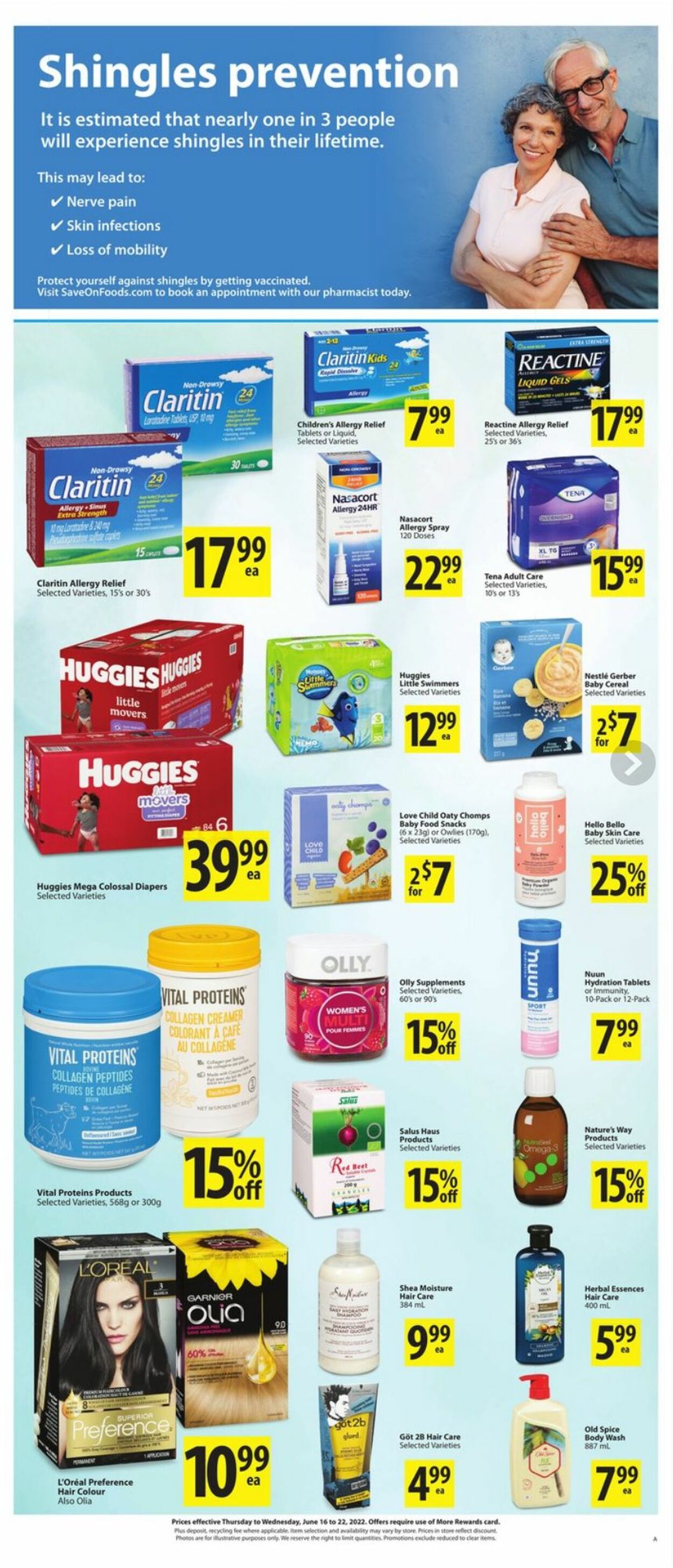 Flyer Save-On-Foods 16.06.2022 - 22.06.2022