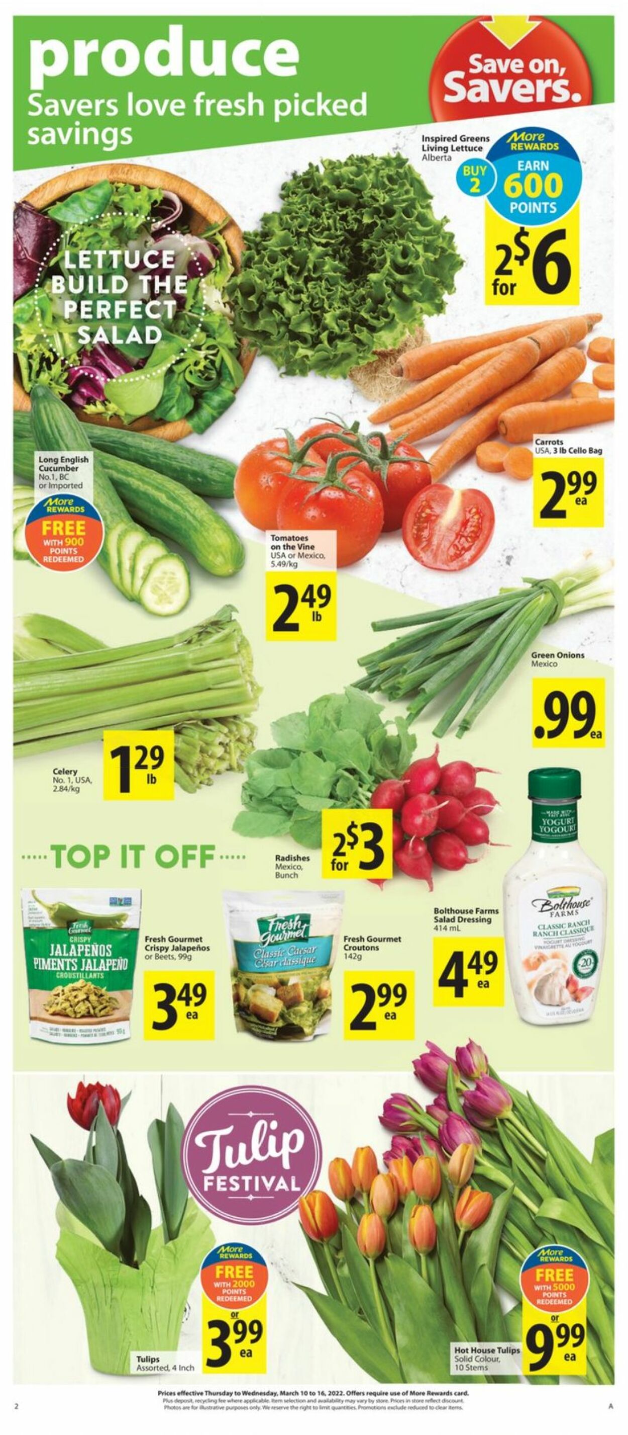 Flyer Save-On-Foods 10.03.2022 - 16.03.2022