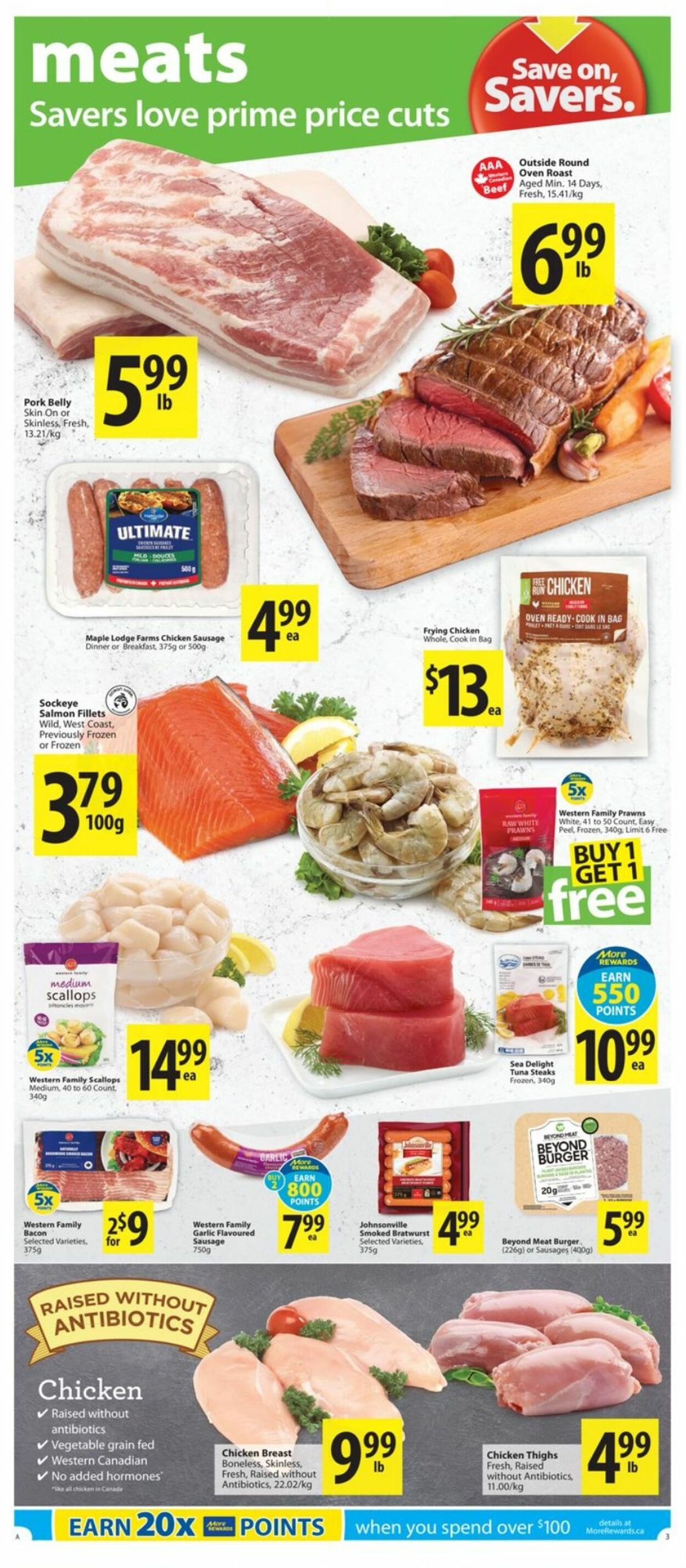Flyer Save-On-Foods 17.03.2022 - 23.03.2022