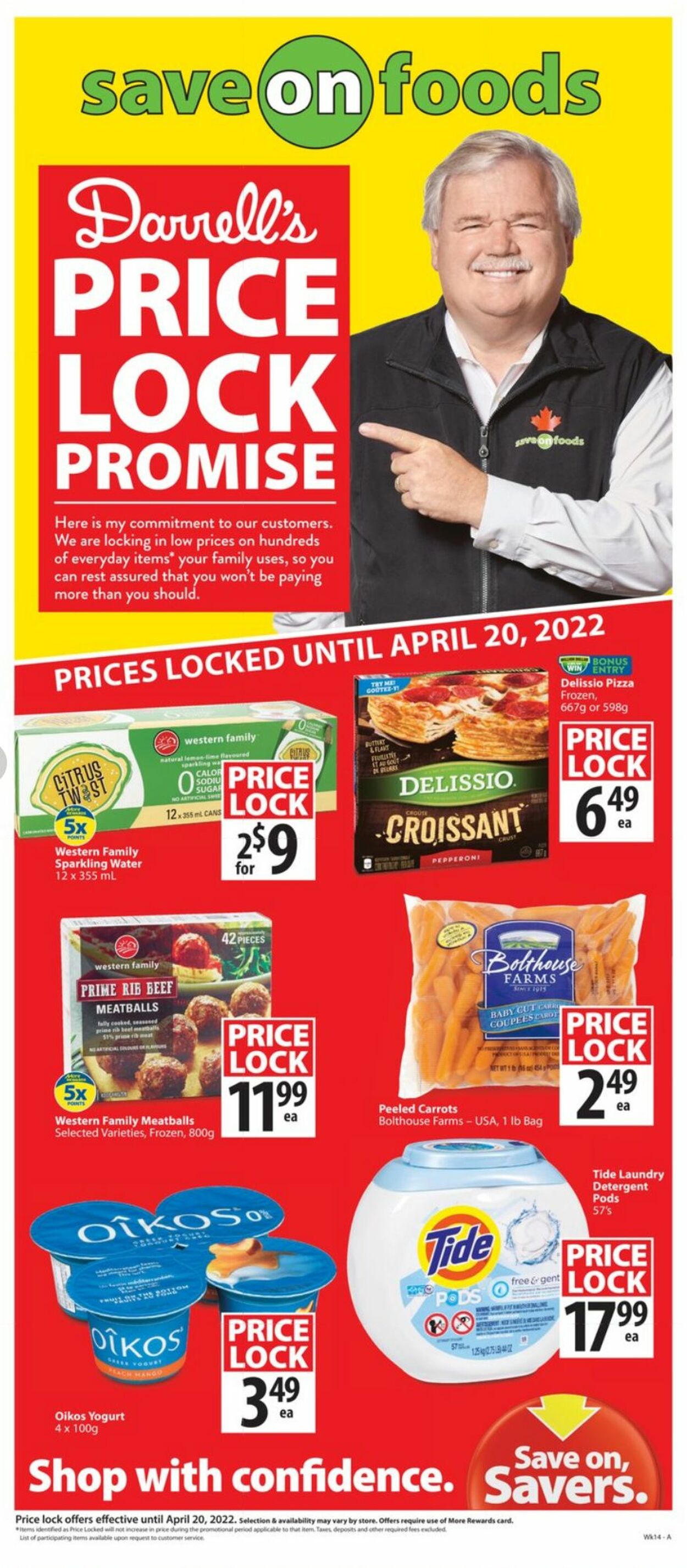 Flyer Save-On-Foods 31.03.2022 - 06.04.2022