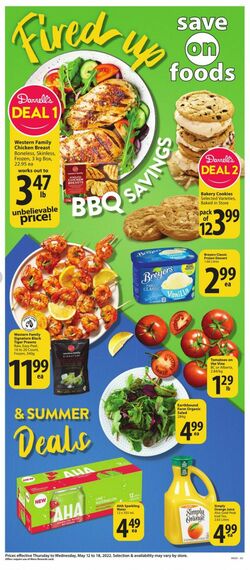 Flyer Save On Foods 12.05.2022-18.05.2022