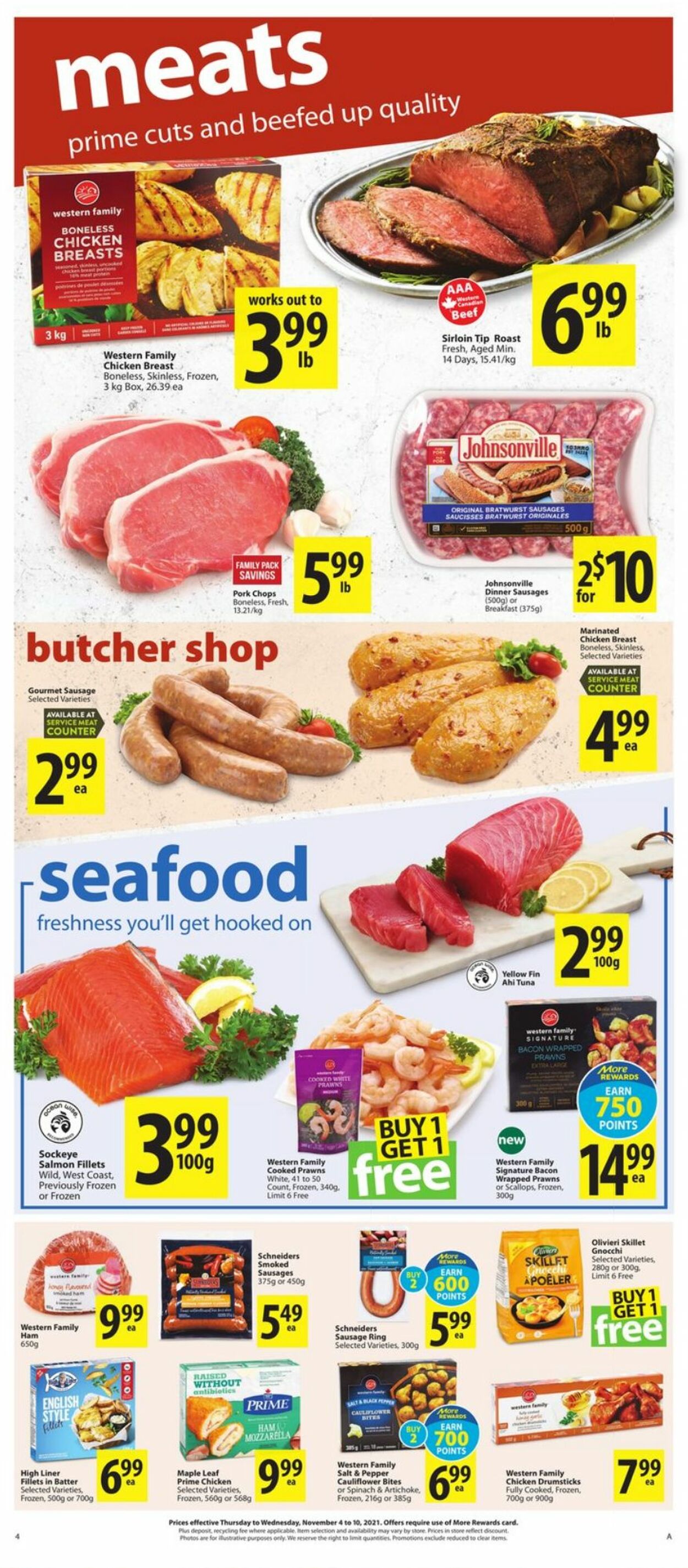 Flyer Save-On-Foods 04.11.2021 - 10.11.2021