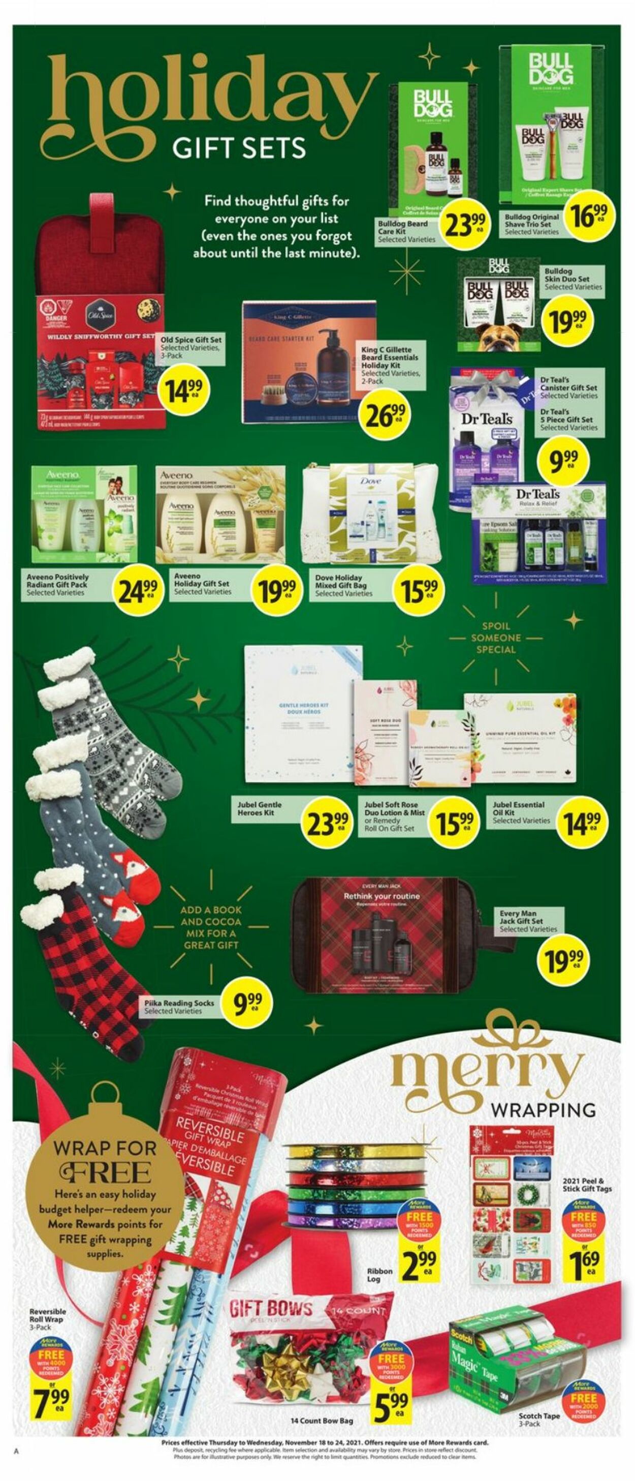 Flyer Save-On-Foods 18.11.2021 - 24.11.2021