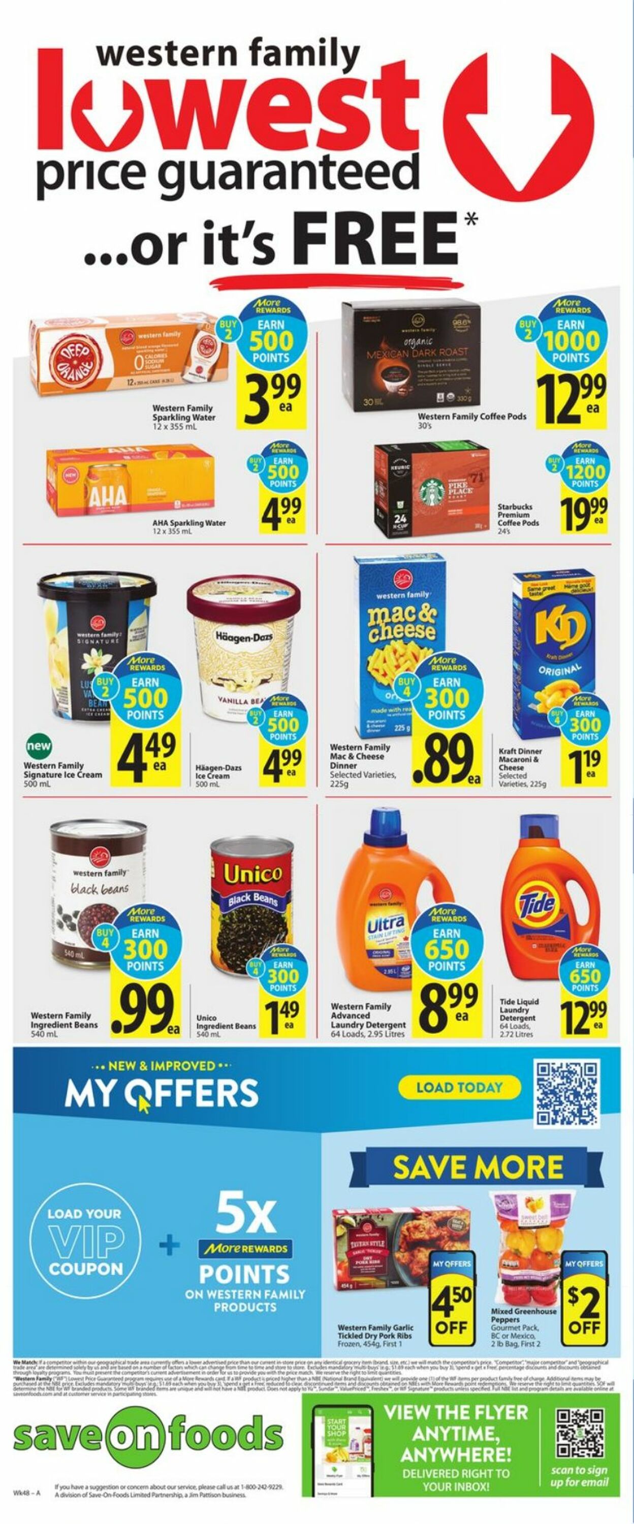 Flyer Save-On-Foods 25.11.2021 - 01.12.2021
