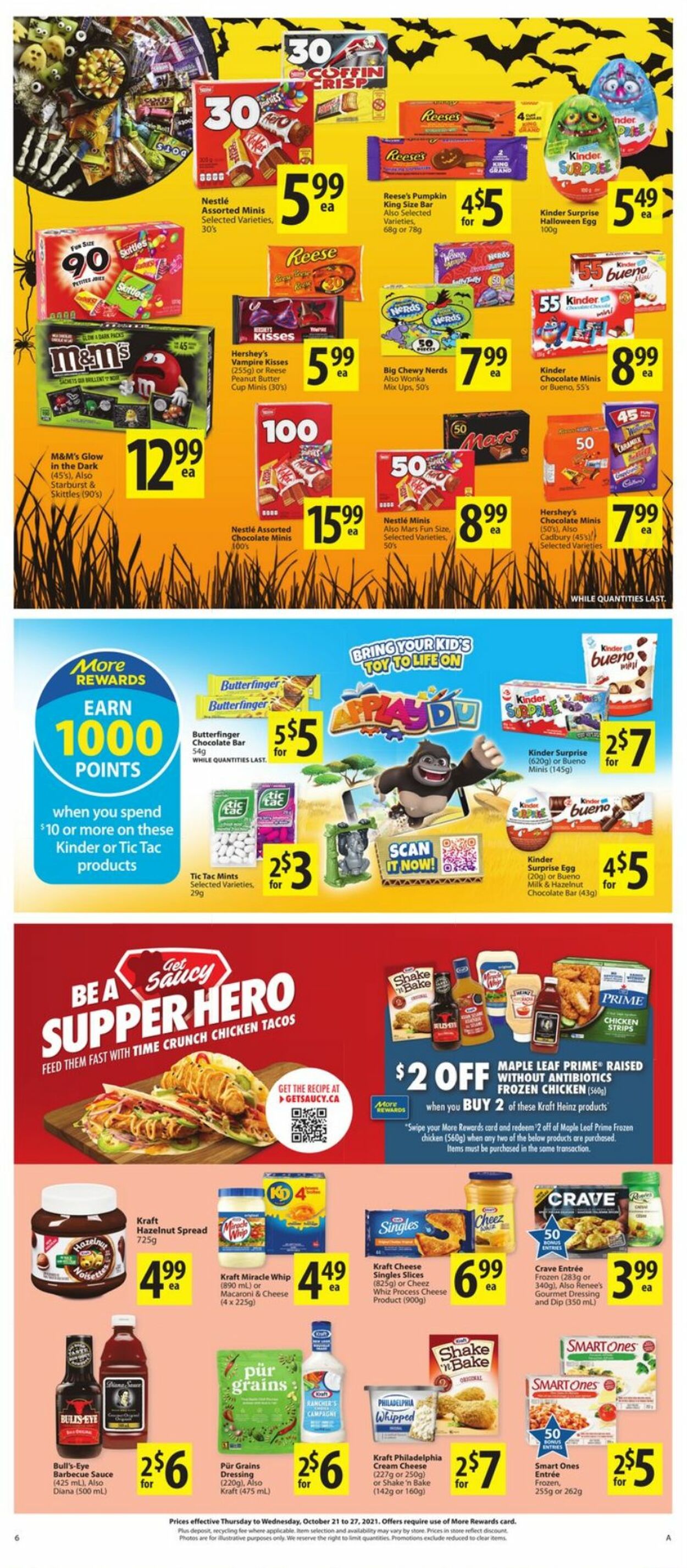 Flyer Save-On-Foods 21.10.2021 - 27.10.2021