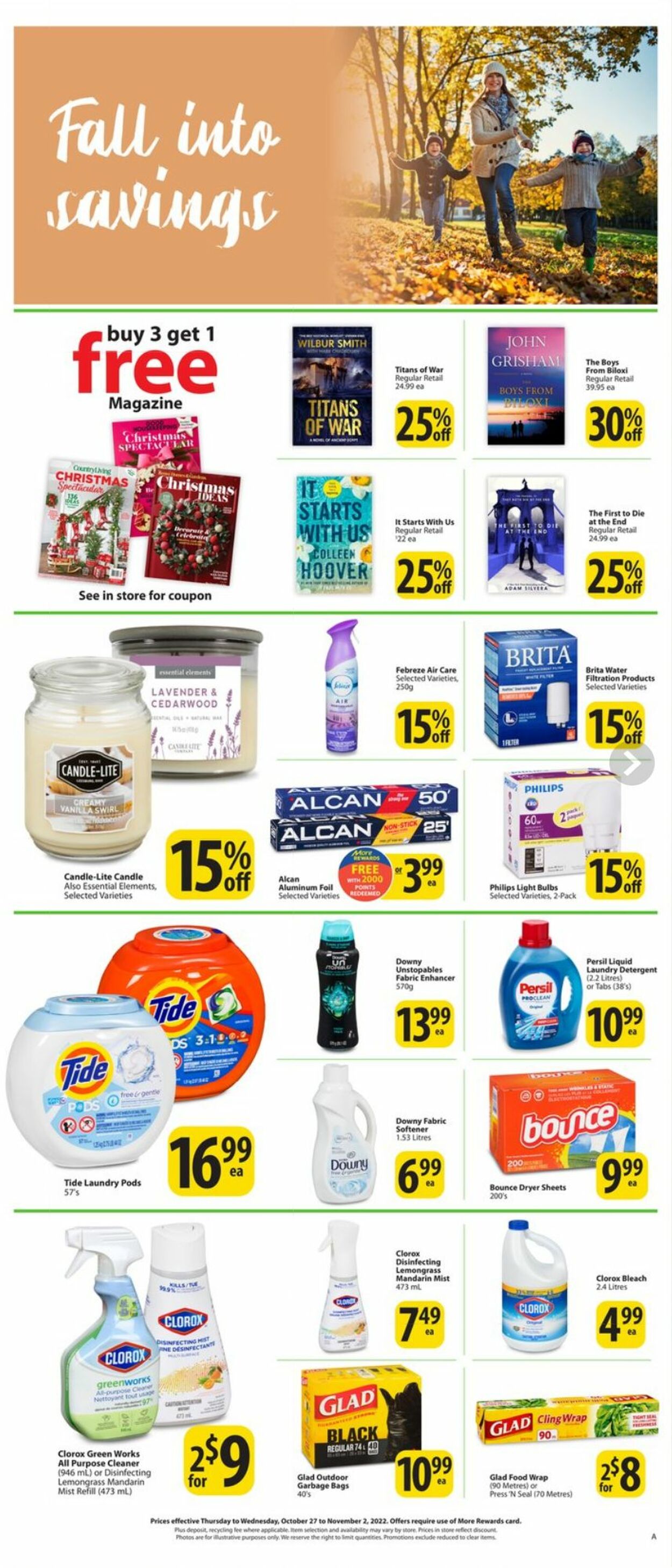 Flyer Save-On-Foods 27.10.2022 - 02.11.2022