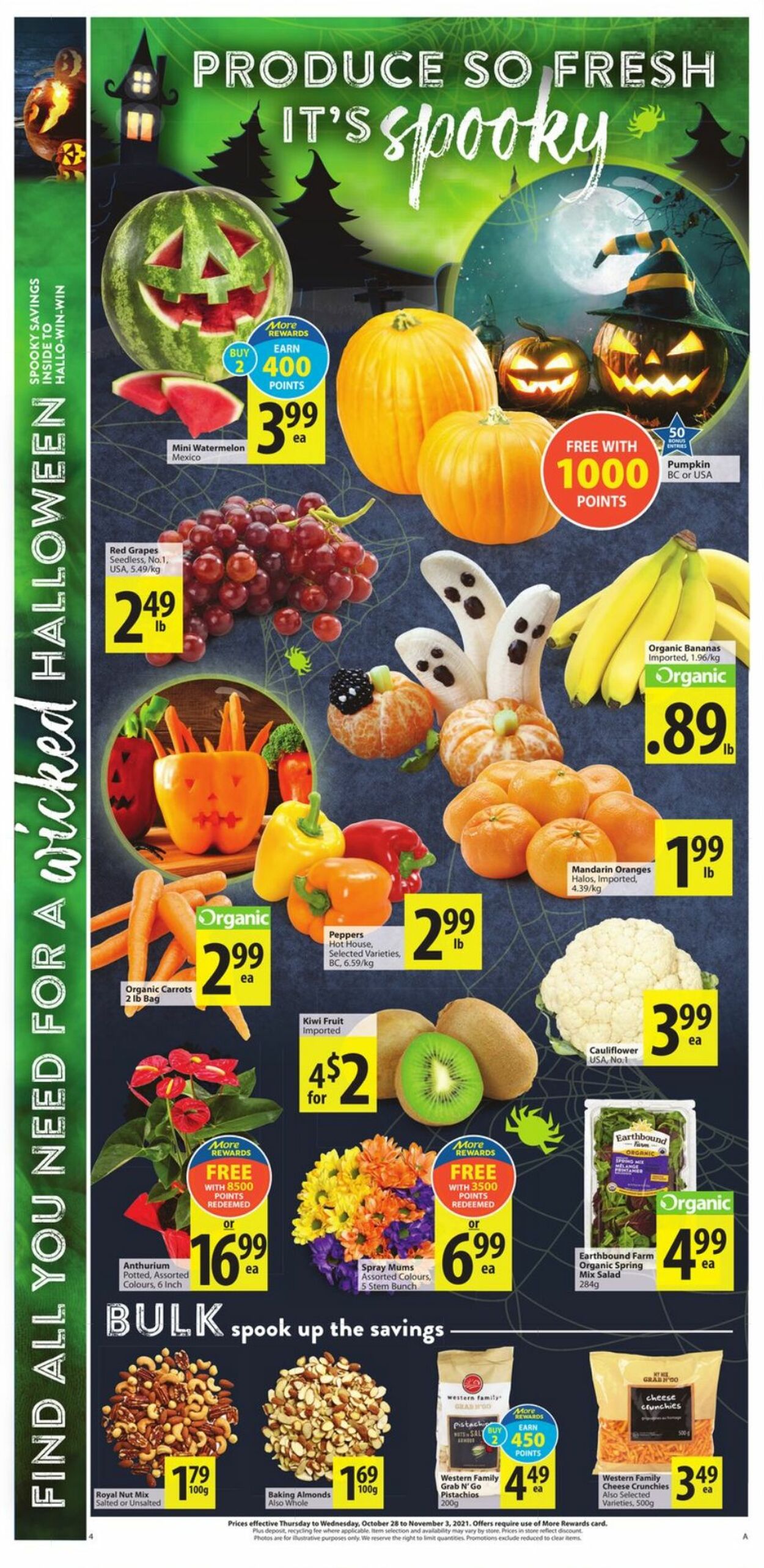Flyer Save-On-Foods 28.10.2021 - 03.11.2021