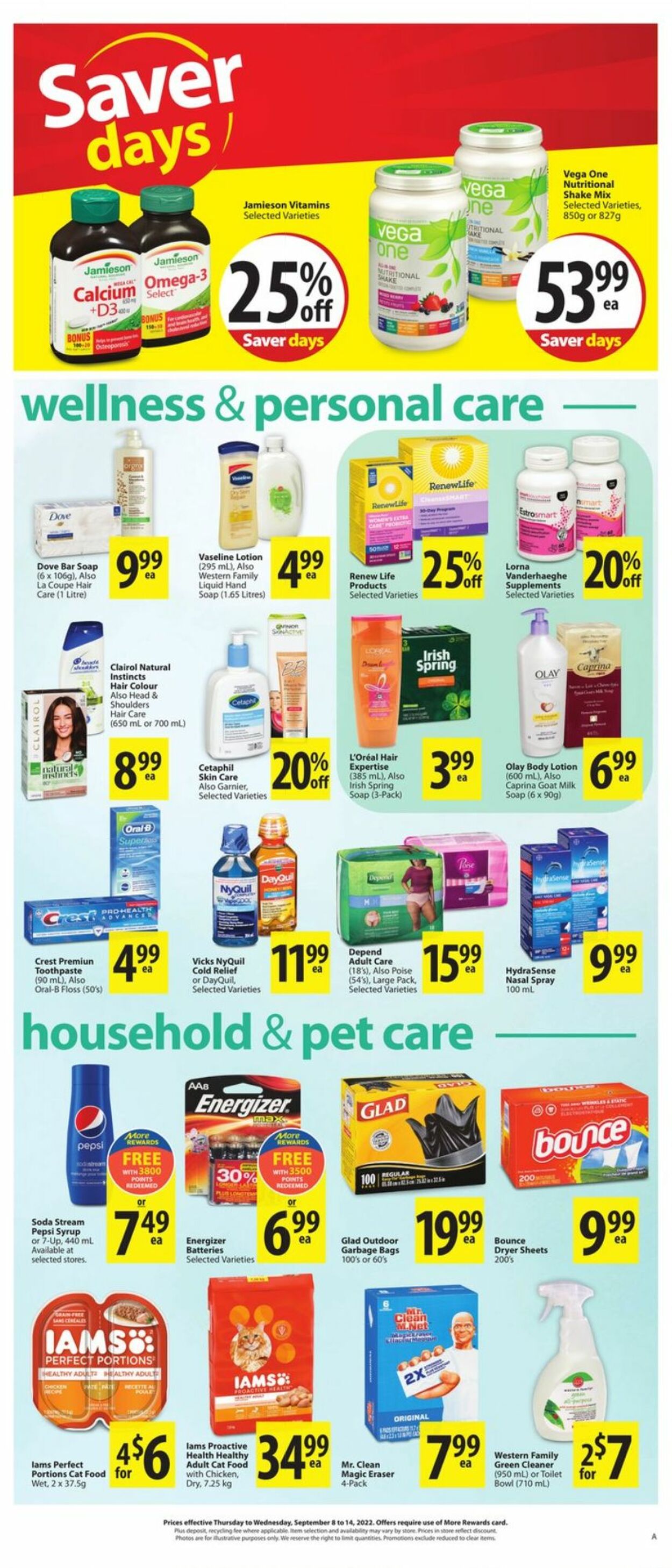 Flyer Save-On-Foods 08.09.2022 - 14.09.2022