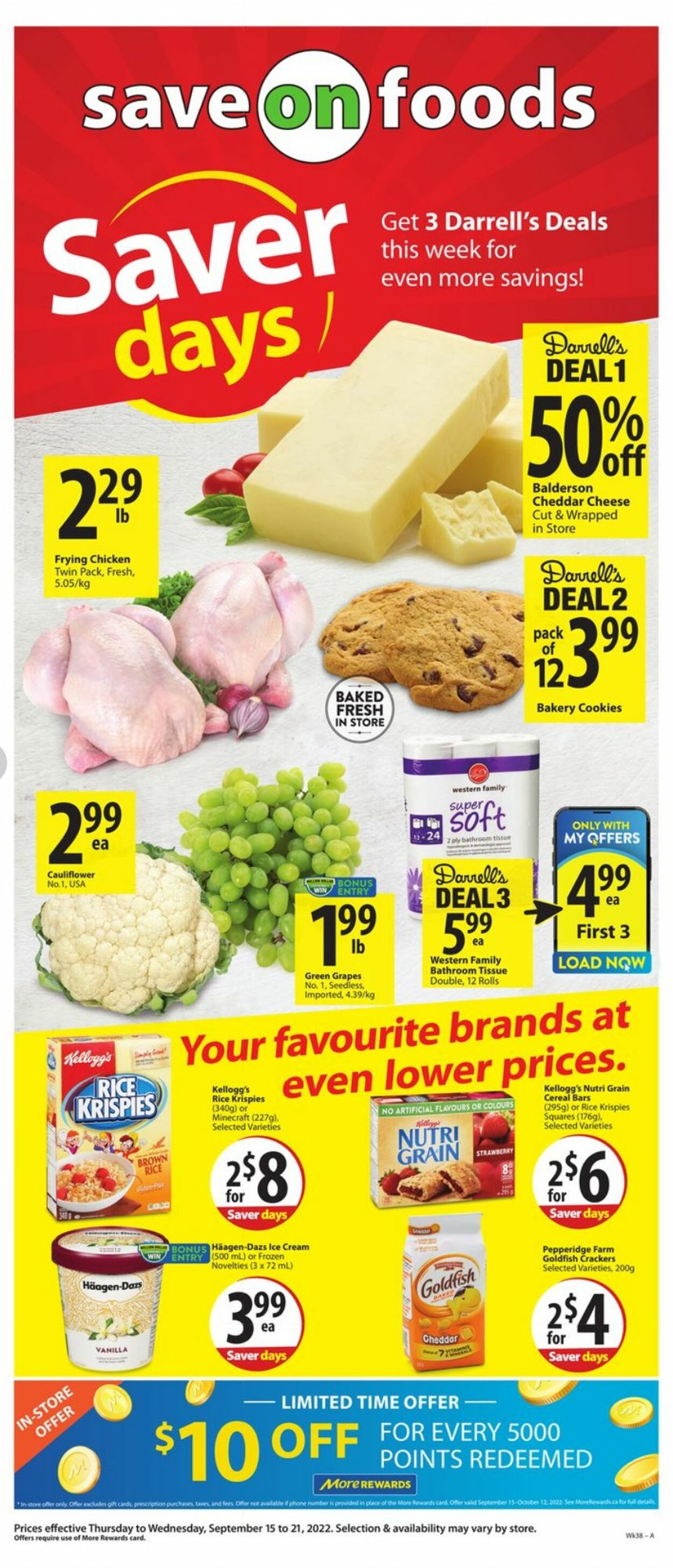 Flyer Save-On-Foods 15.09.2022 - 21.09.2022