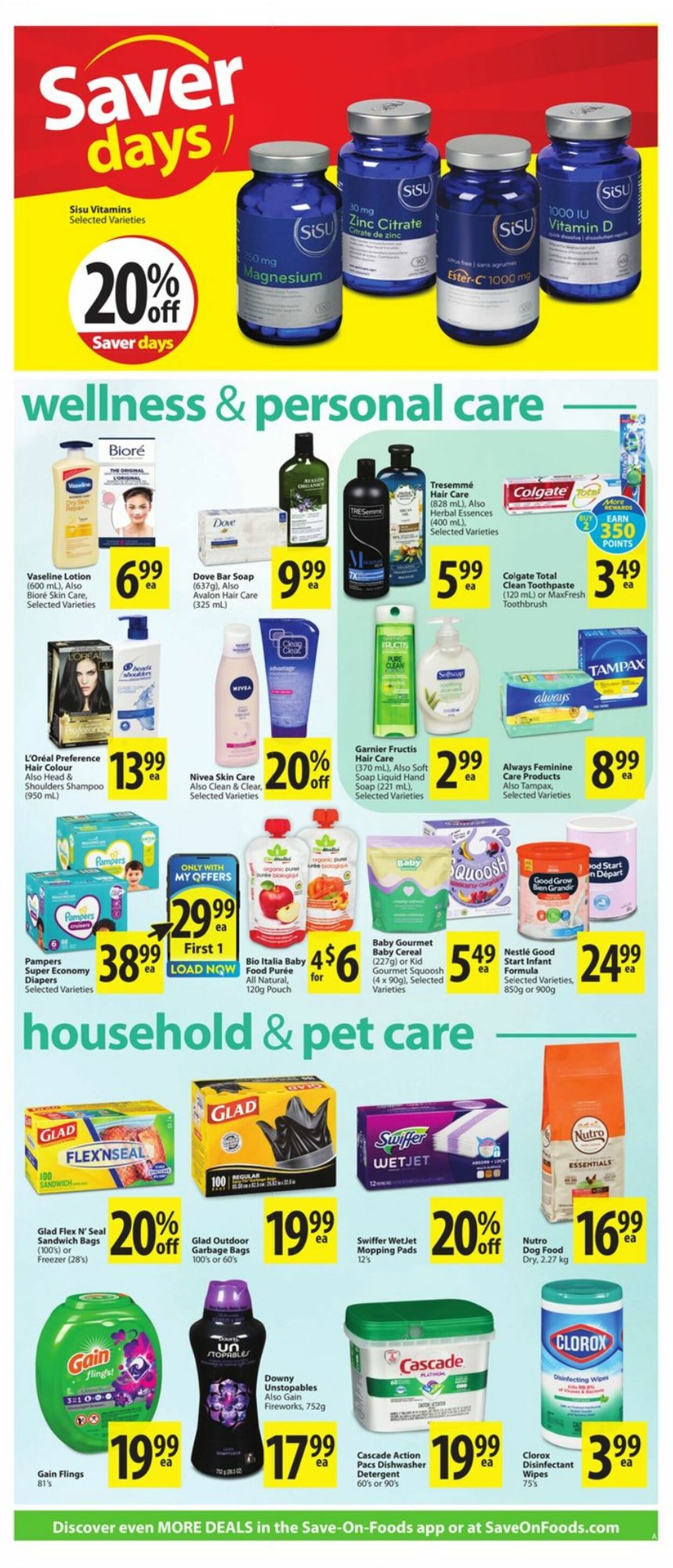 Flyer Save-On-Foods 22.09.2022 - 28.09.2022
